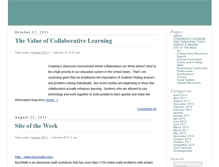 Tablet Screenshot of blog.4teachers.org