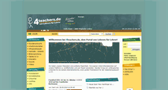 Desktop Screenshot of 4teachers.de